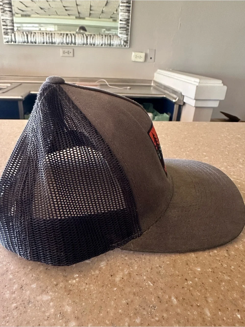 The Classic Black Hat with Wanter Patch